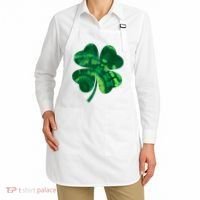 Tie Dye Clover St Patrick's Day Apron thumb 2