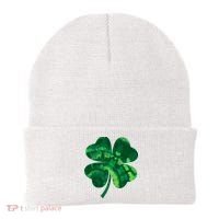 Tie Dye Clover St Patrick's Day Beanie thumb 0