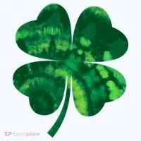 Tie Dye Clover St Patrick's Day Women's Long Sleeve Shirt thumb 2