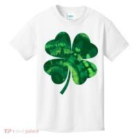 Tie Dye Clover St Patrick's Day Kids T-Shirt thumb 0
