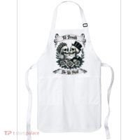 Til Death Do Us Part Skeleton Bride & Groom Marriagewedding Apron thumb 0