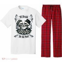 Til Death Do Us Part Skeleton Bride & Groom Marriagewedding Pajama Set thumb 0