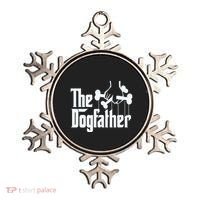 The Dogfather Dog Dad Fathers Day Gift Dog Lover Ornament thumb 0