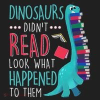 Teacher Dinosaurs Didnt Read Look What Happened Book Reading Beanie thumb 2