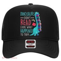 Teacher Dinosaurs Didnt Read Look What Happened Book Reading Hat thumb 0
