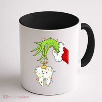 Tooth Dentist Dental Christmas Holiday Coffee Mug thumb 1