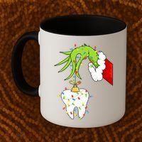 Tooth Dentist Dental Christmas Holiday Coffee Mug thumb 2