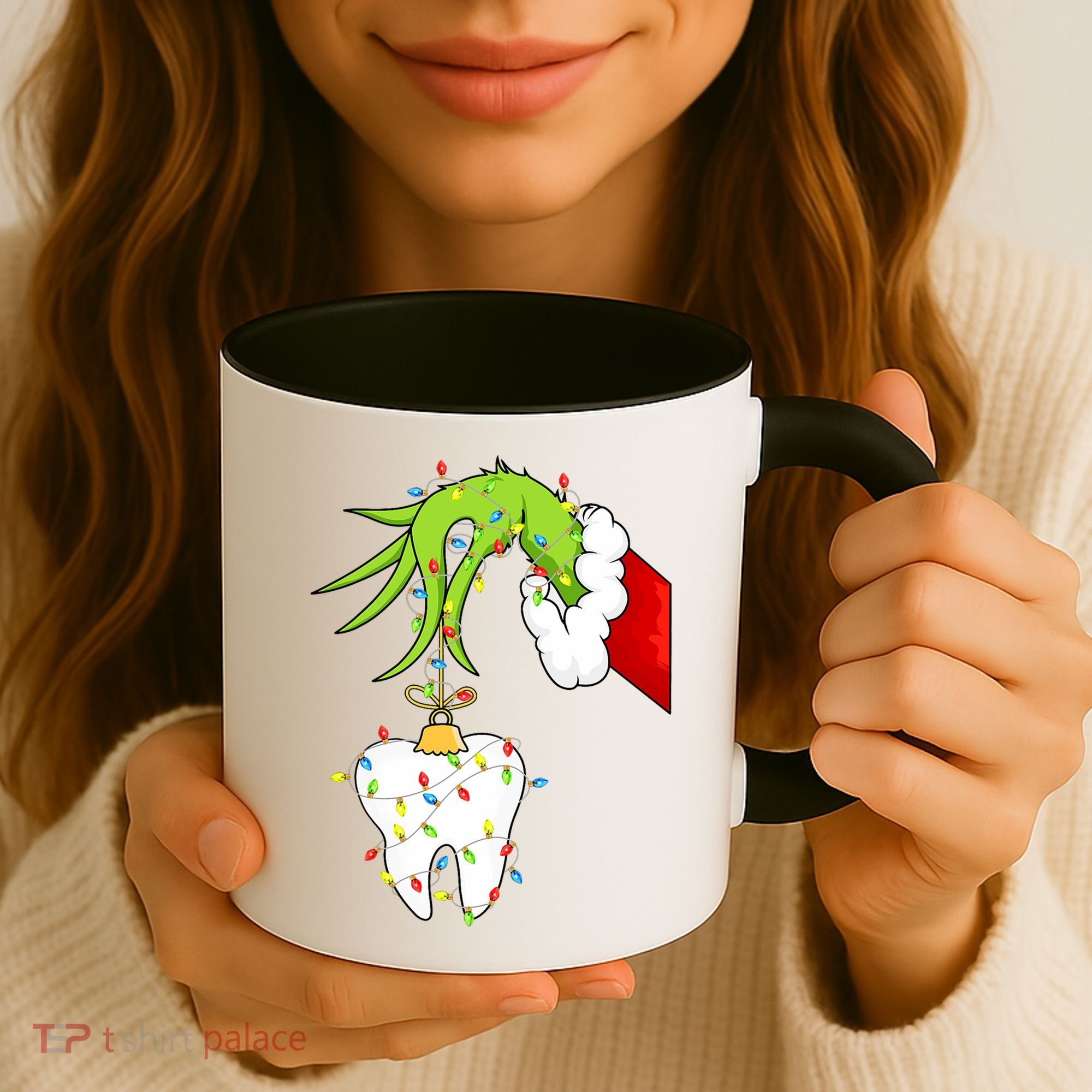 Tooth Dentist Dental Christmas Holiday Coffee Mug