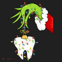 Tooth Dentist Dental Christmas Holiday Tumbler thumb 3