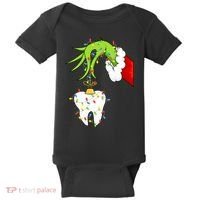 Tooth Dentist Dental Christmas Holiday Baby Bodysuit thumb 0