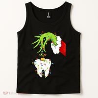 Tooth Dentist Dental Christmas Holiday Tank Top thumb 2