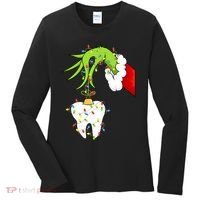 Tooth Dentist Dental Christmas Holiday Women's Long Sleeve Shirt thumb 0