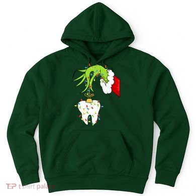 Tooth Dentist Dental Christmas Holiday Hoodie
