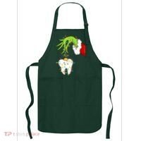 Tooth Dentist Dental Christmas Holiday Apron thumb 0