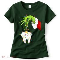 Tooth Dentist Dental Christmas Holiday Women's T-Shirt thumb 0