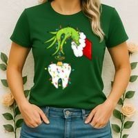 Tooth Dentist Dental Christmas Holiday Women's T-Shirt thumb 2