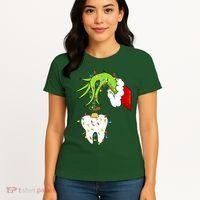 Tooth Dentist Dental Christmas Holiday Women's T-Shirt thumb 4