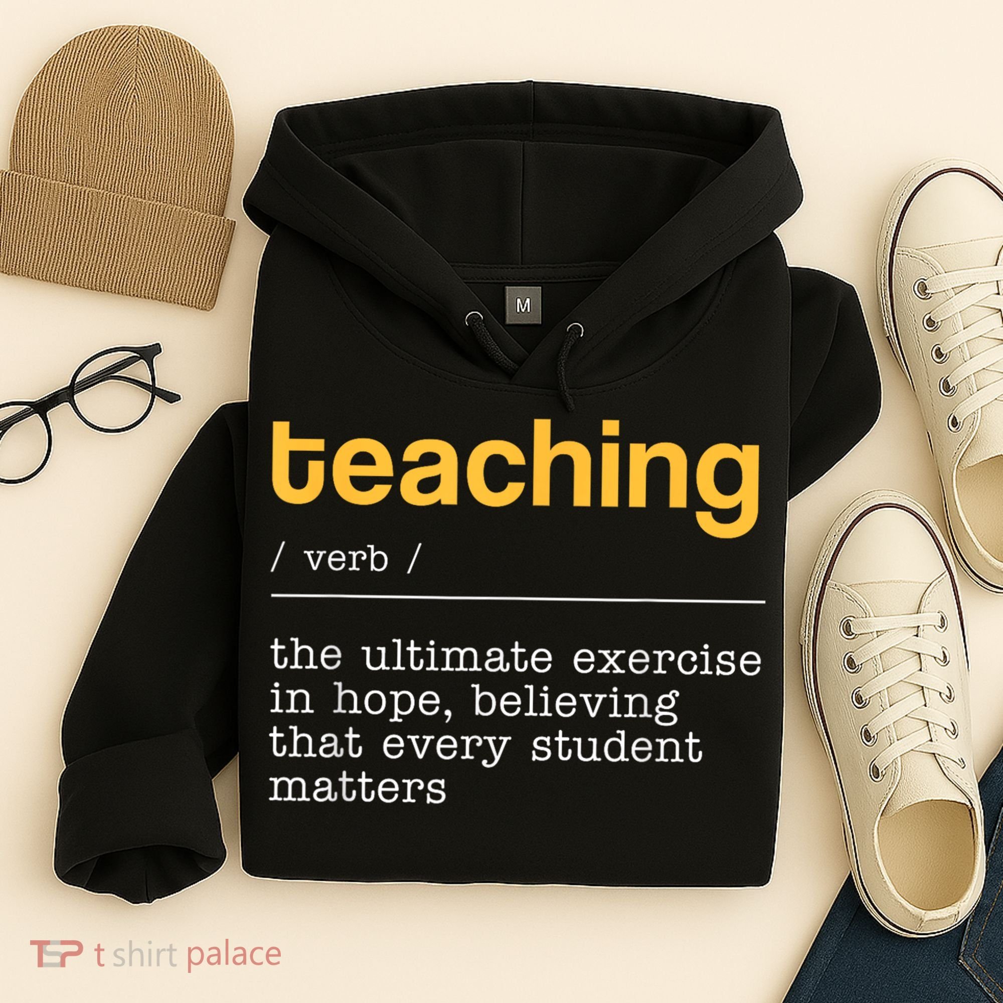 Teaching Dictionary Definition Teacher Motivational Hoodie
