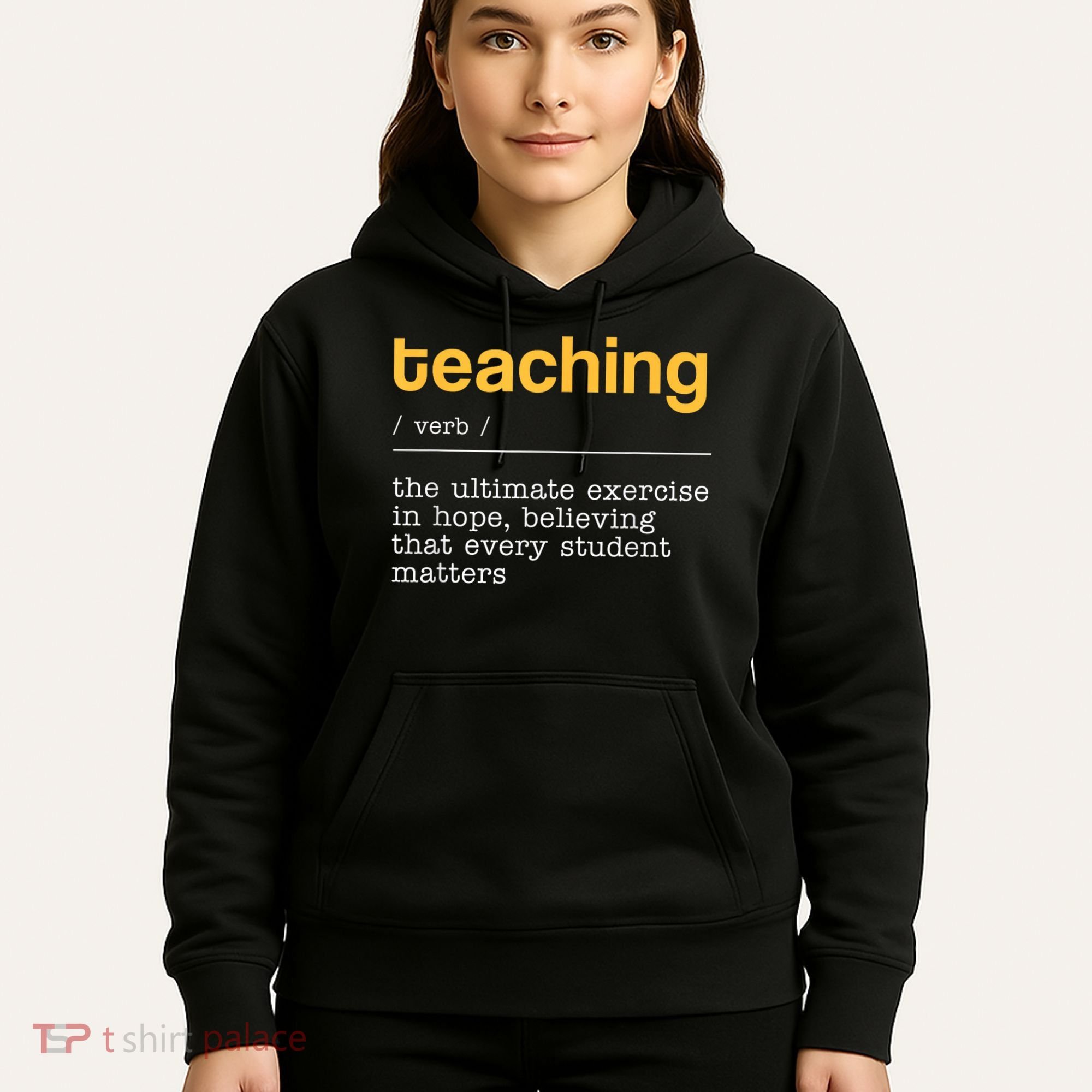 Teaching Dictionary Definition Teacher Motivational Hoodie