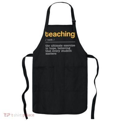 Teaching Dictionary Definition Teacher Motivational Apron