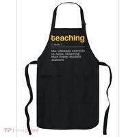 Teaching Dictionary Definition Teacher Motivational Apron thumb 0