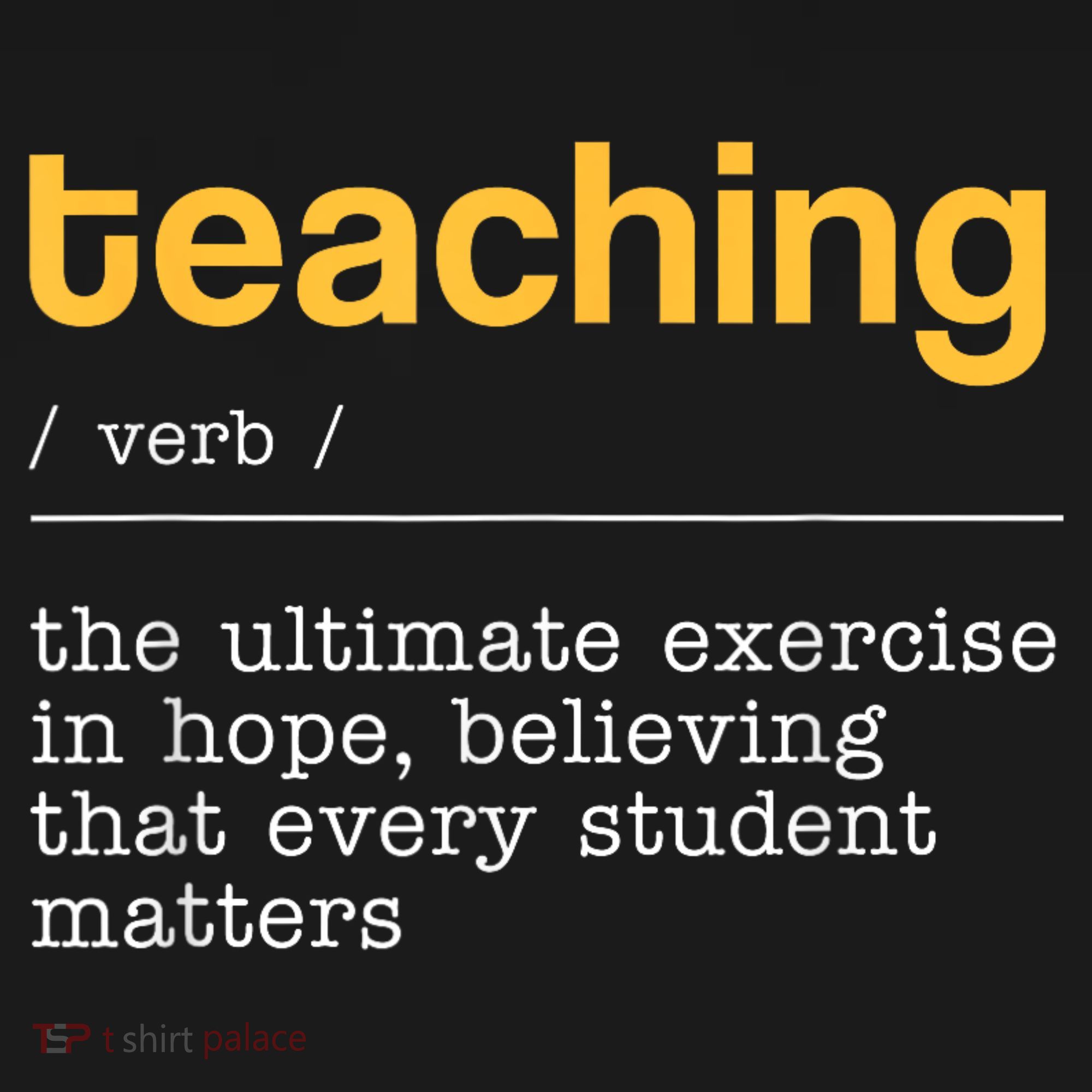 Teaching Dictionary Definition Teacher Motivational T-Shirt