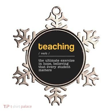Teaching Dictionary Definition Teacher Motivational Ornament
