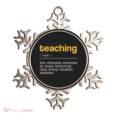 Teaching Dictionary Definition Teacher Motivational Ornament