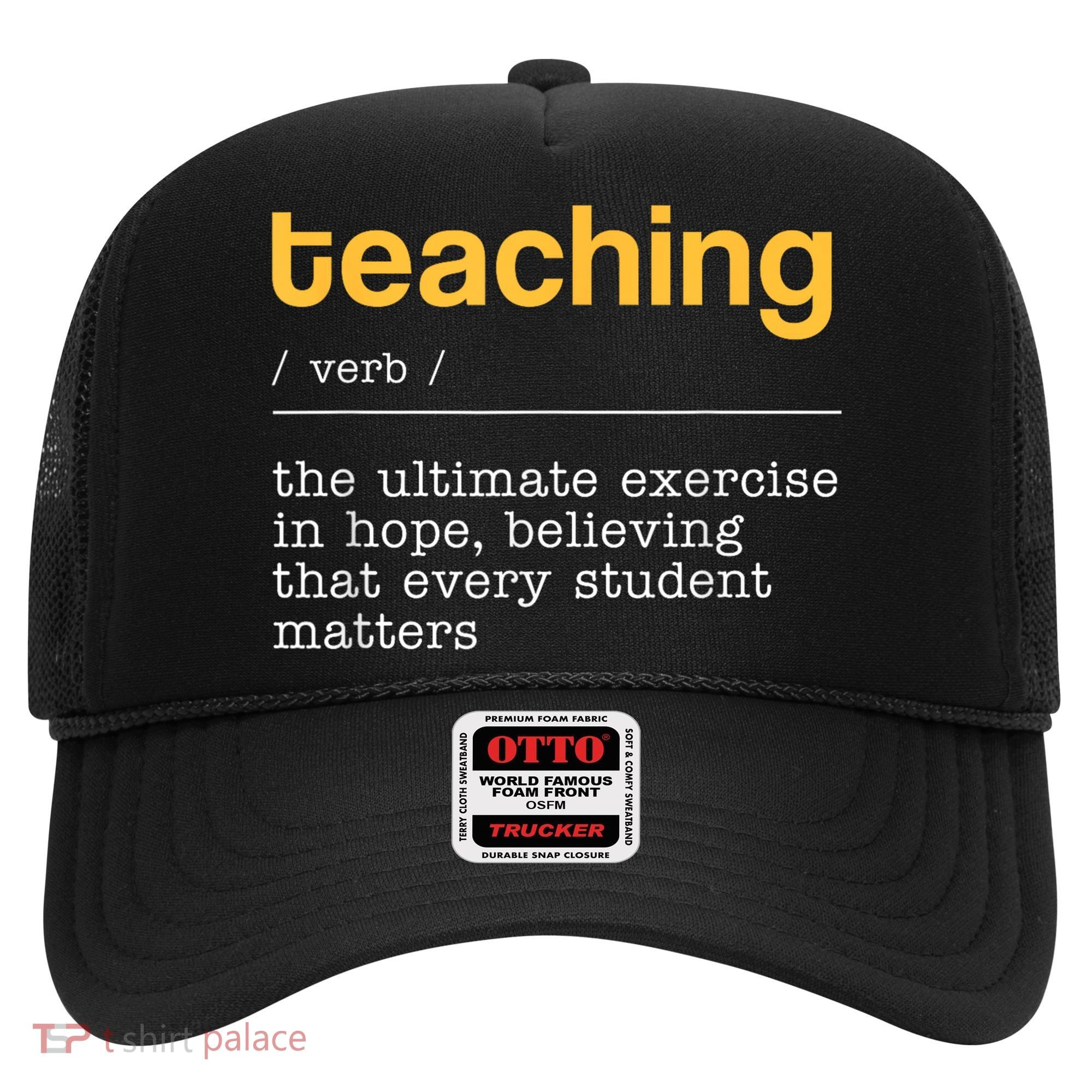 Teaching Dictionary Definition Teacher Motivational Hat
