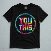 Tie Dye Don't Stress Do Your Best You Got This Test Day T-Shirt thumb 5