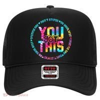 Tie Dye Don't Stress Do Your Best You Got This Test Day Hat thumb 0