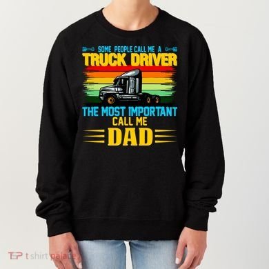 Truck Driver Dad Gift Women's Sweatshirt
