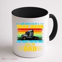 Truck Driver Dad Gift Coffee Mug thumb 1