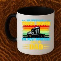 Truck Driver Dad Gift Coffee Mug thumb 2