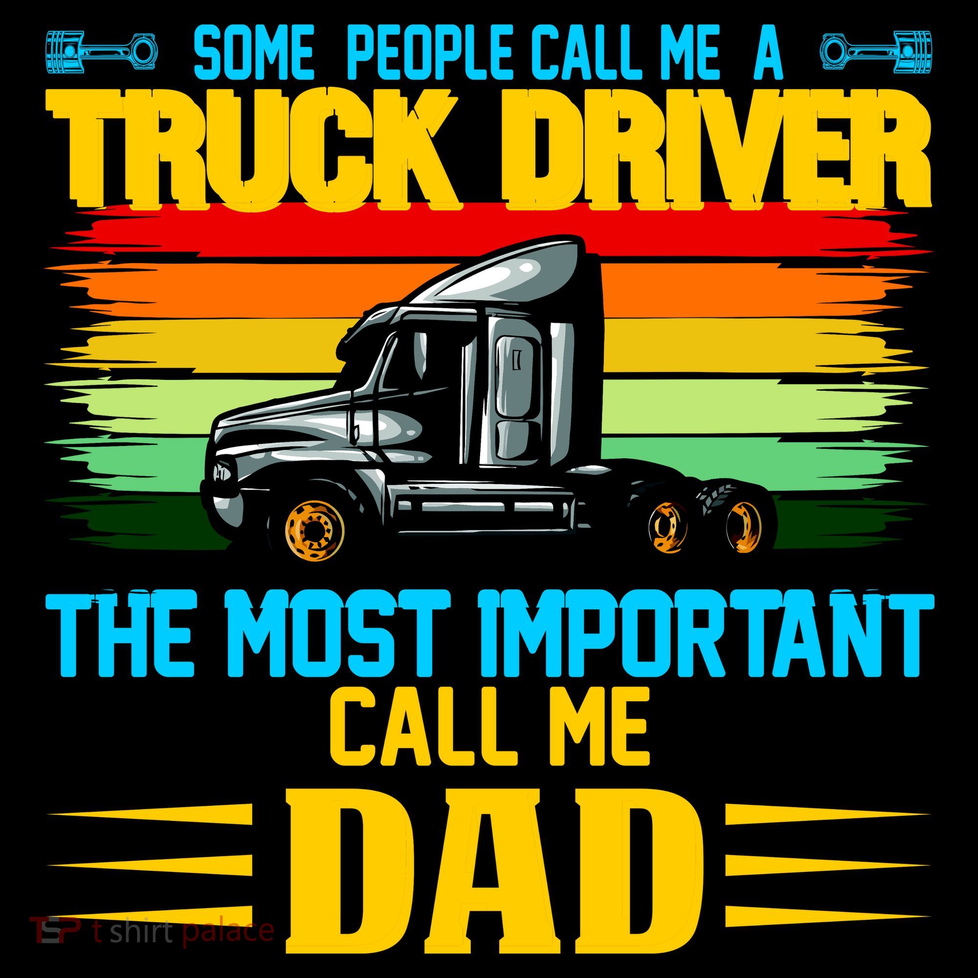Truck Driver Dad Gift Coffee Mug