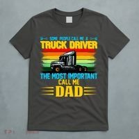 Truck Driver Dad Gift T-Shirt thumb 5
