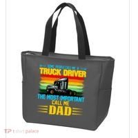 Truck Driver Dad Gift Tote Bag thumb 3