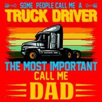Truck Driver Dad Gift Santa Hat thumb 1