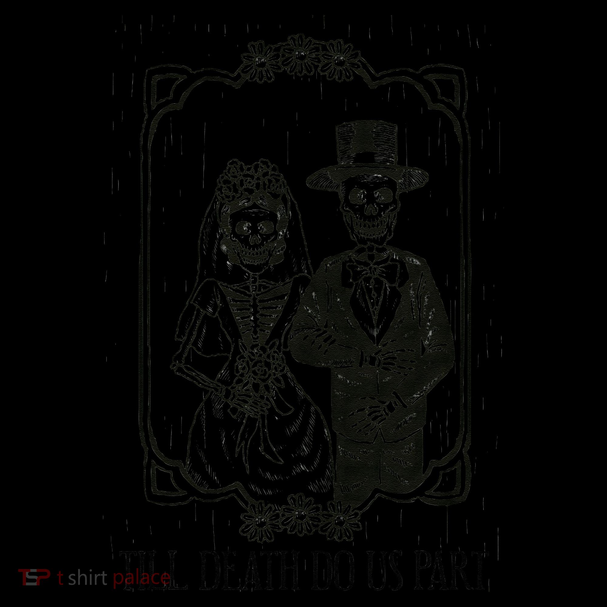Till Death Do Us Part Skeleton Wedding Couple Valentines Day Coffee Mug