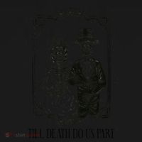 Till Death Do Us Part Skeleton Wedding Couple Valentines Day Ornament thumb 1