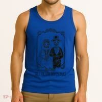 Till Death Do Us Part Skeleton Wedding Couple Valentines Day Tank Top thumb 3