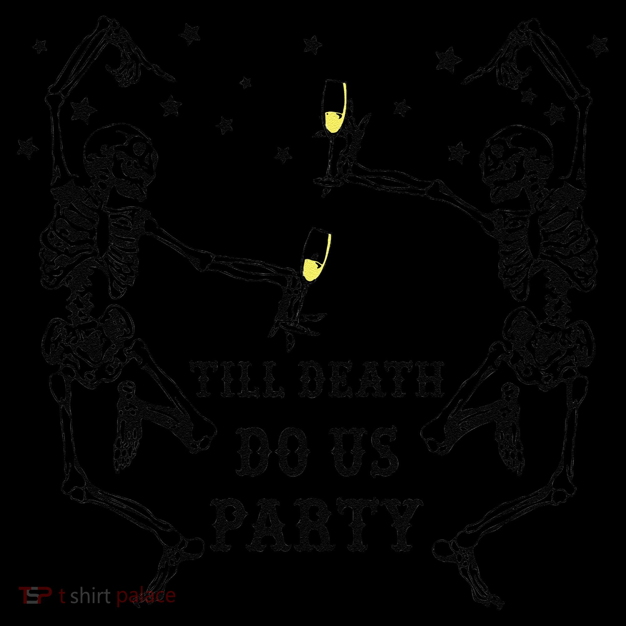 Till Death Do Us Party Skeleton Bridesmaid Bachelorette Coffee Mug