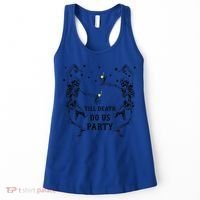Till Death Do Us Party Skeleton Bridesmaid Bachelorette Women's Tank Top thumb 0