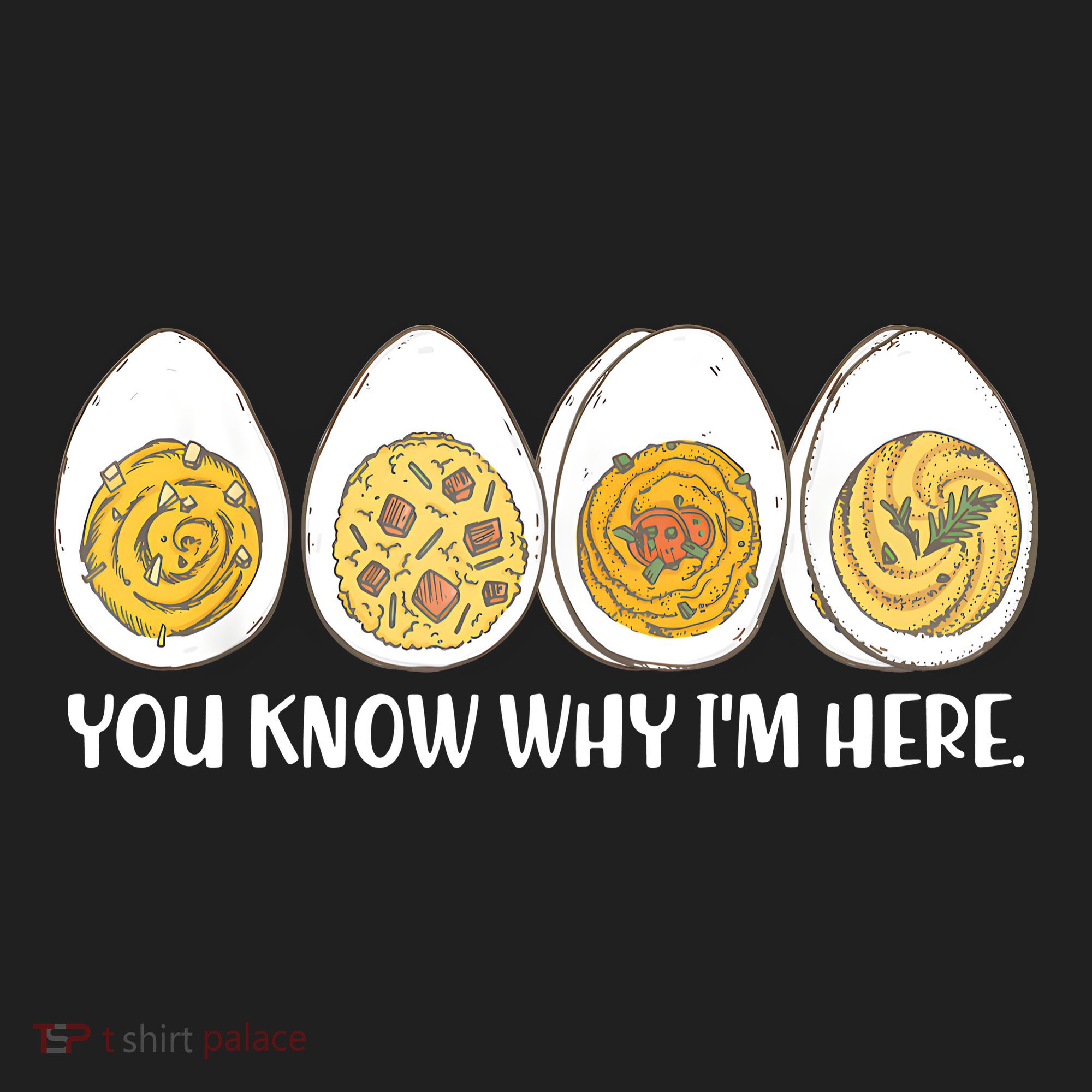 Thanksgiving Dinner Deviled Egg You Know Why Im Here Women's Sweatshirt
