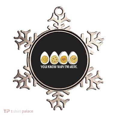 Thanksgiving Dinner Deviled Egg You Know Why Im Here Ornament
