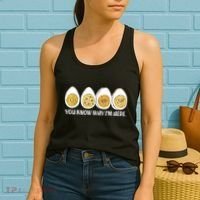 Thanksgiving Dinner Deviled Egg You Know Why Im Here Women's Tank Top thumb 2