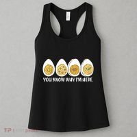 Thanksgiving Dinner Deviled Egg You Know Why Im Here Women's Tank Top thumb 3