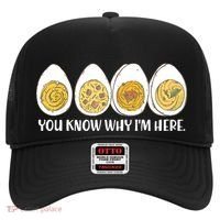 Thanksgiving Dinner Deviled Egg You Know Why Im Here Hat thumb 0