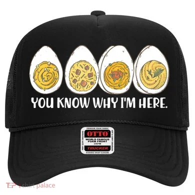 Thanksgiving Dinner Deviled Egg You Know Why Im Here Hat