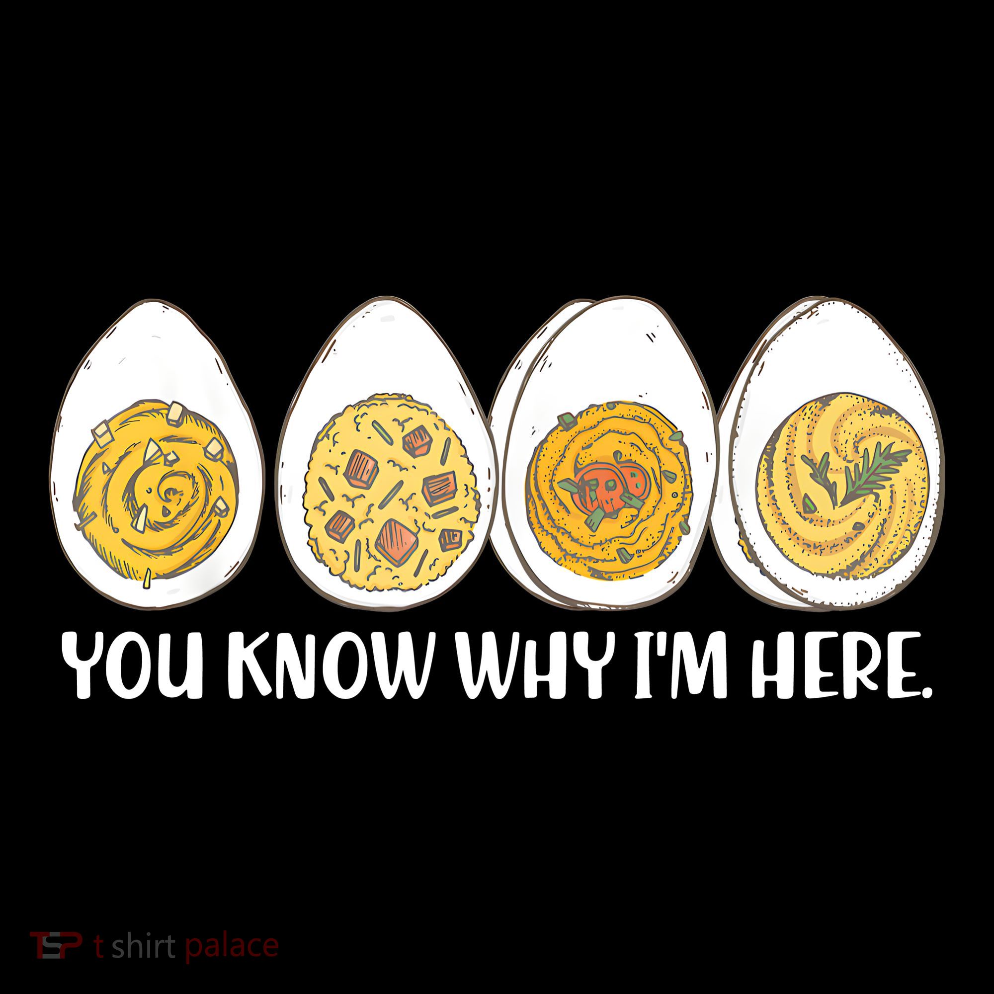 Thanksgiving Dinner Deviled Egg You Know Why Im Here Women's Long Sleeve Shirt